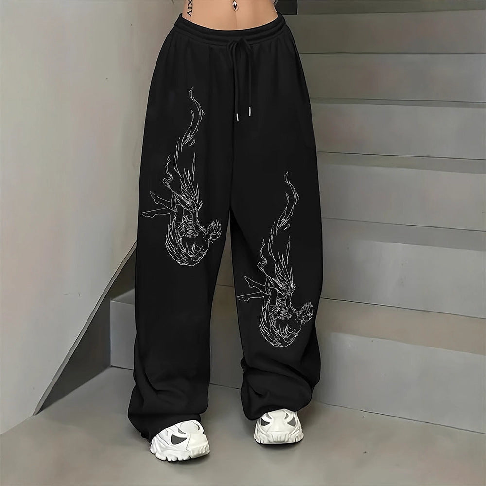 High Street Hip-hop Trendy Casual Pants