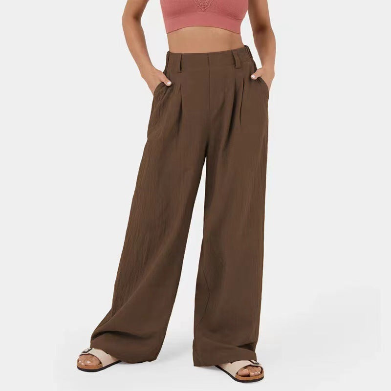 Pants Pure Cotton Women's High Wais Pants