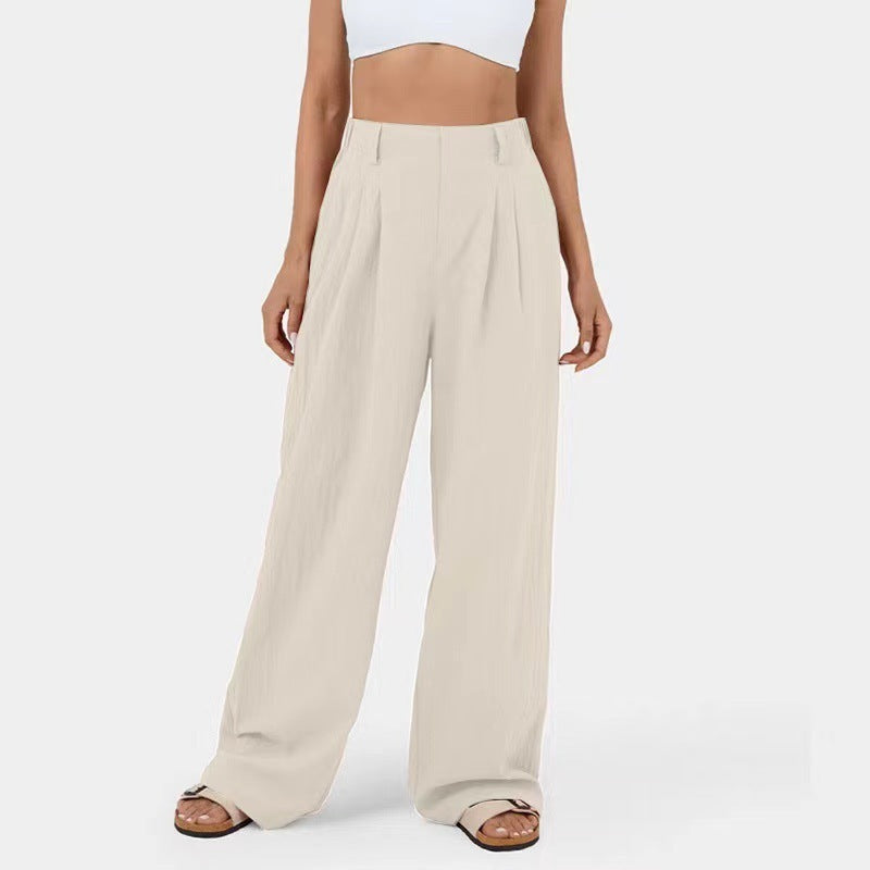 Pants Pure Cotton Women's High Wais Pants