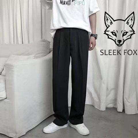 Autumn Trendy Korean Style Drooping Pants Men