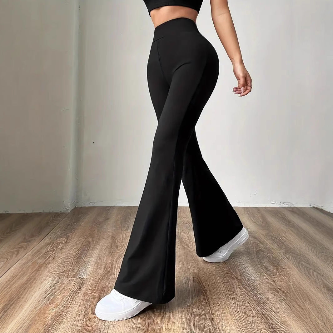 Skin-friendly Yoga Home Flared Pants Leisure