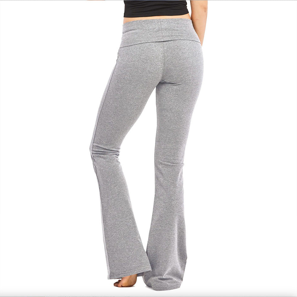 Skin-friendly Yoga Home Flared Pants Leisure