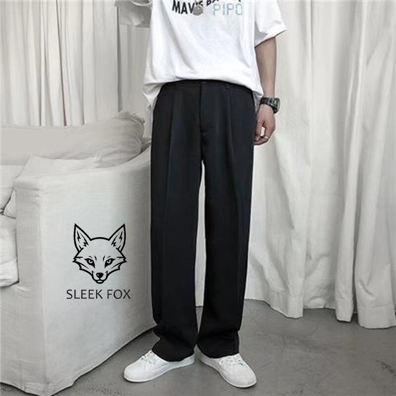 Autumn Trendy Korean Style Drooping Pants Men