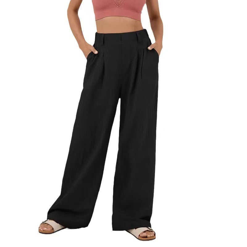 Pants Pure Cotton Women's High Wais Pants